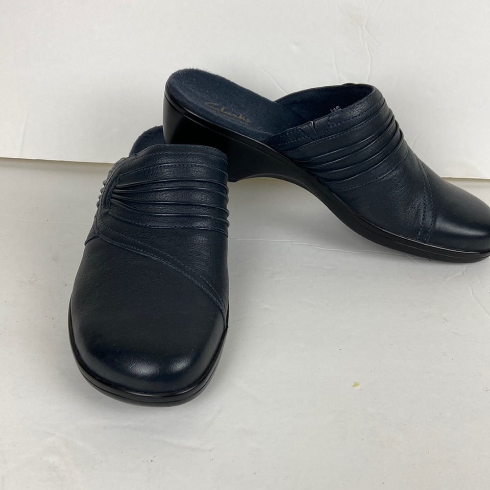 Clarks Black Bendable’s Mules Size 10M